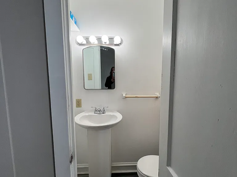 Bathroom Entrance Off Living Room