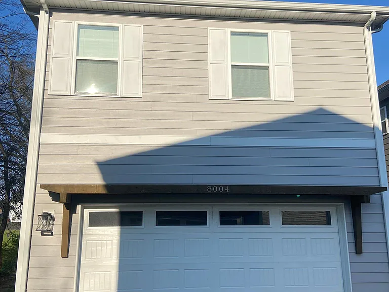 Back of house - garage