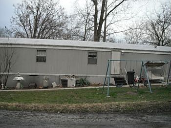 Front of Mobile home