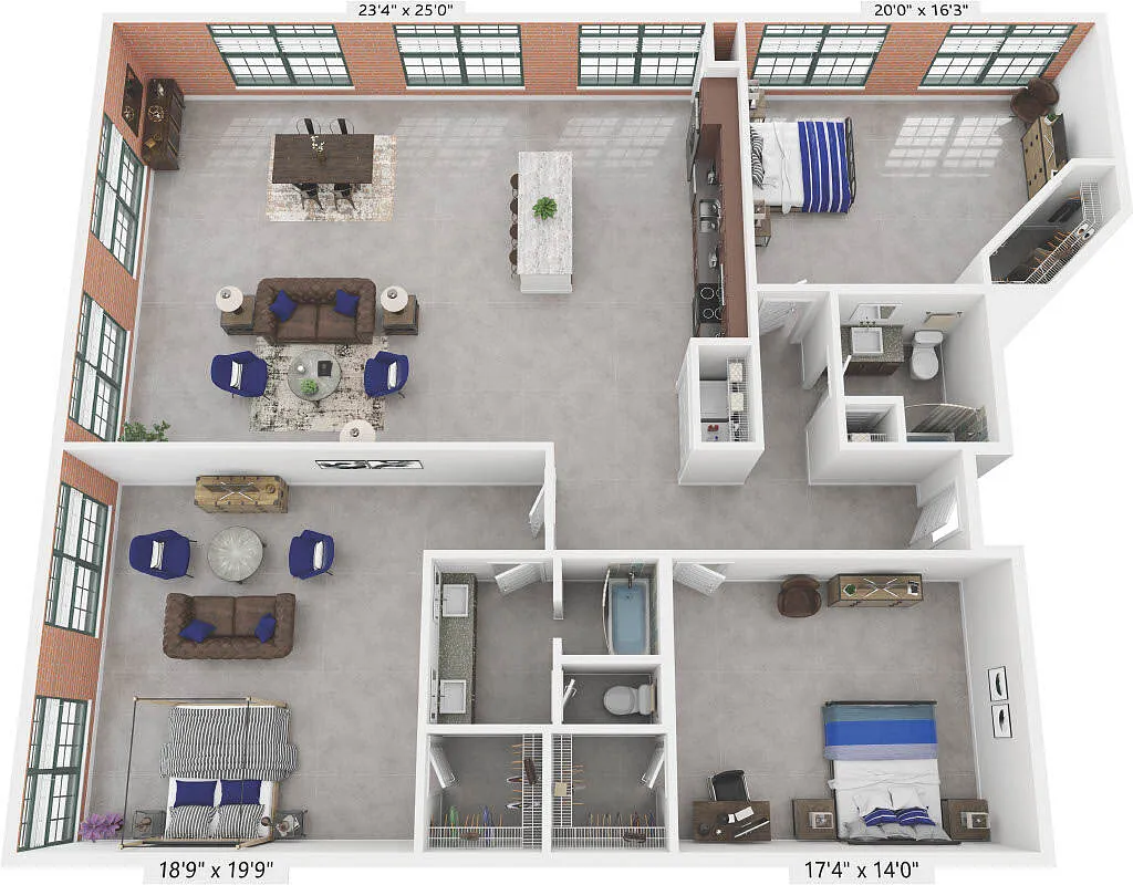 Floor plan Ansel Adams