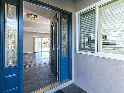 entryway with view to back