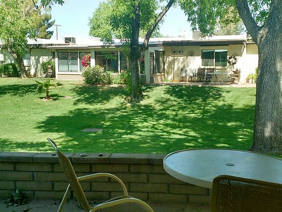 View from the back patio