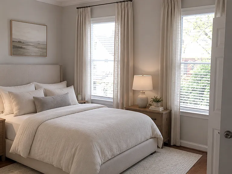 Master Bedroom (Large w/ 2 x closets)