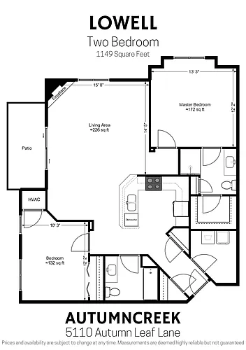 Floor plan Lowell