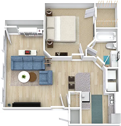 Floor plan The Clarendon