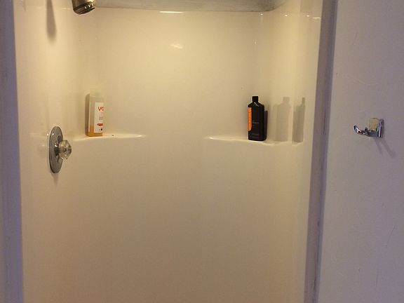 Downstairs shower