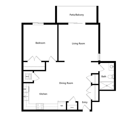 Floor plan CA4
