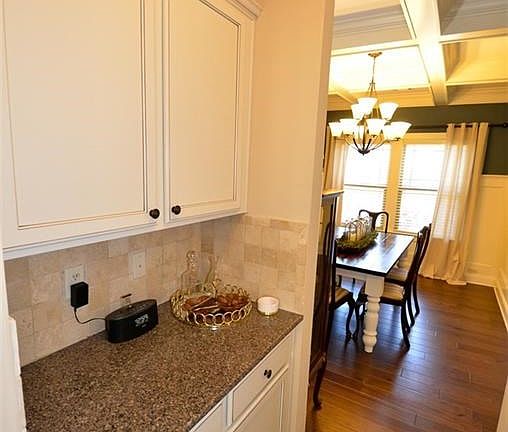 Butler's pantry with additional storage