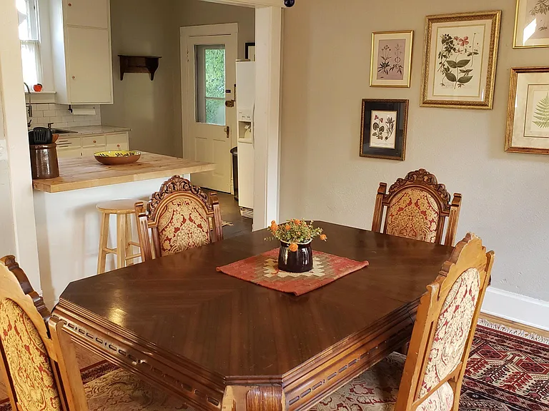Dining Room with view to kitchen