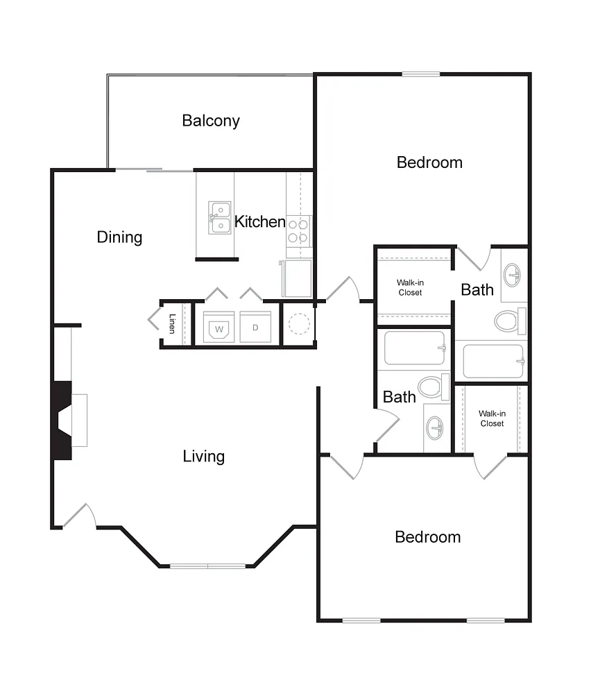 Floor plan B1