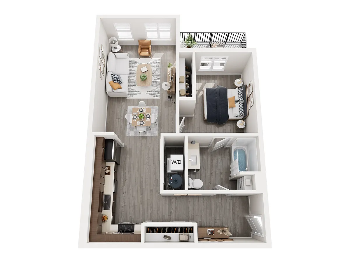 Floor plan B1