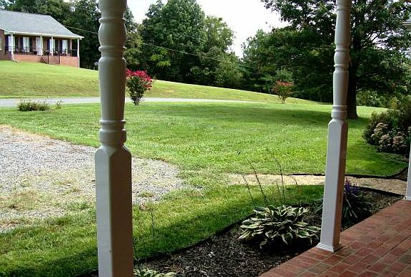 View from front porch