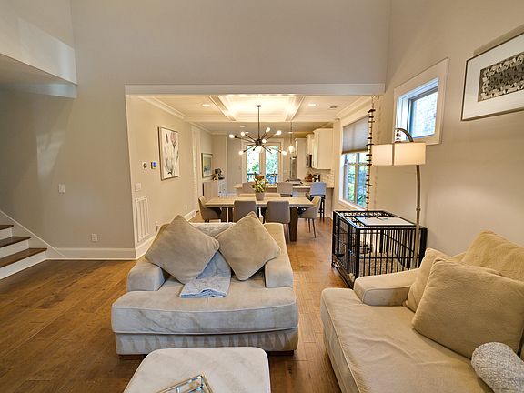Front entrance view of the main living room