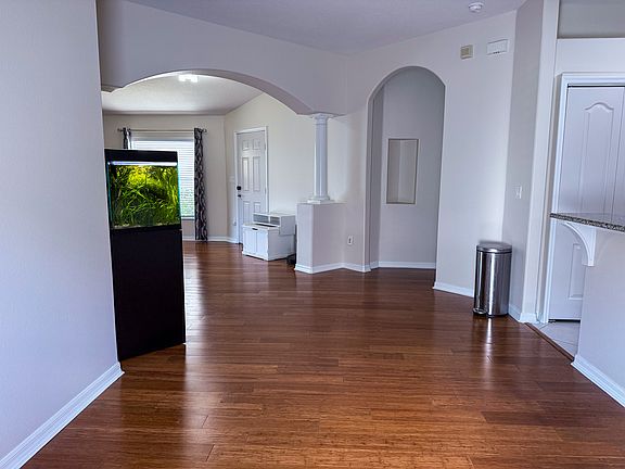 Facing living room from dining room