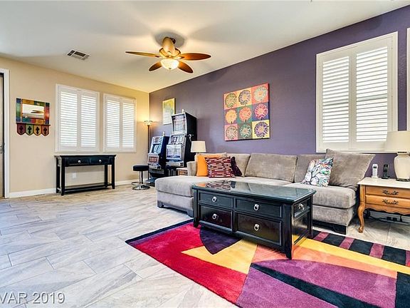 Living room has lots of natural light...
