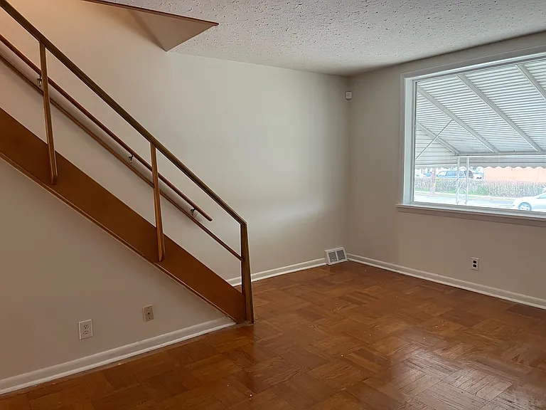 Living room & stairway