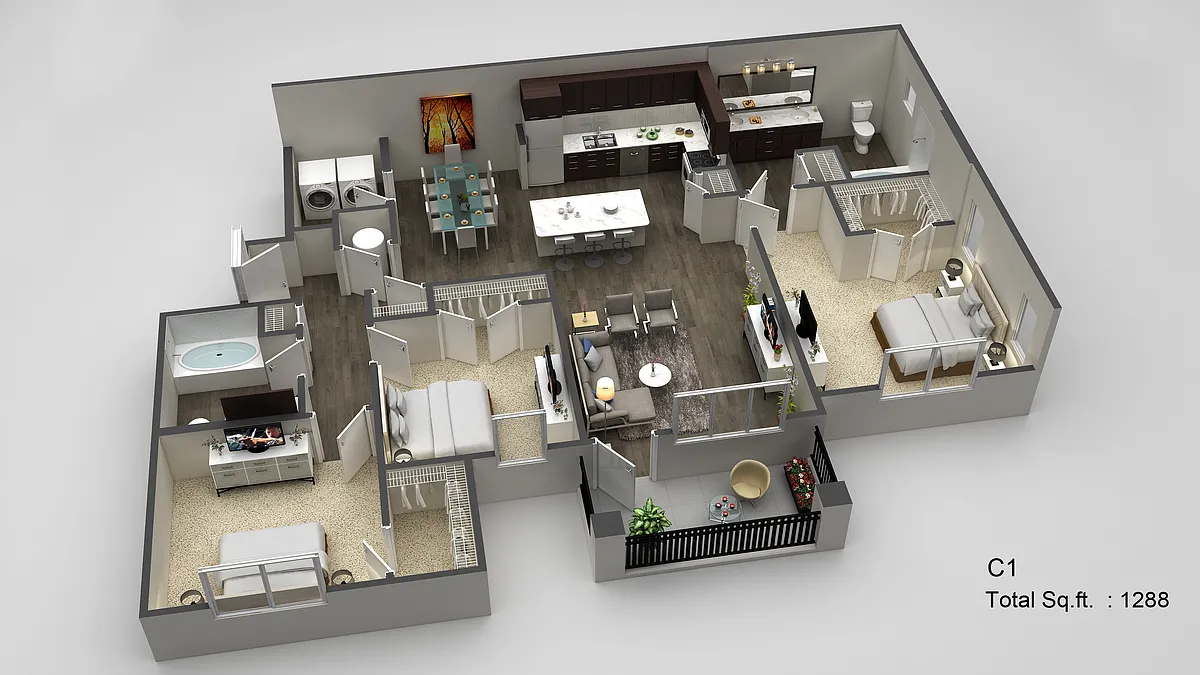 Floor plan Sapphire