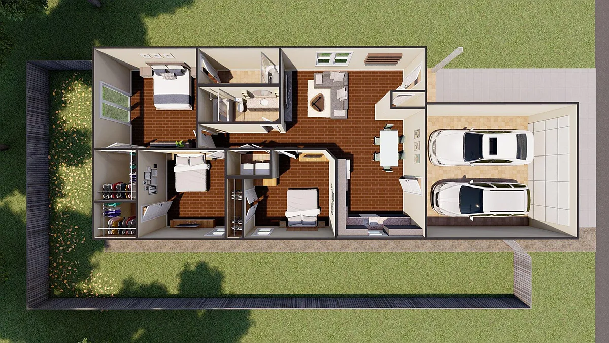 Floor plan The Dexter