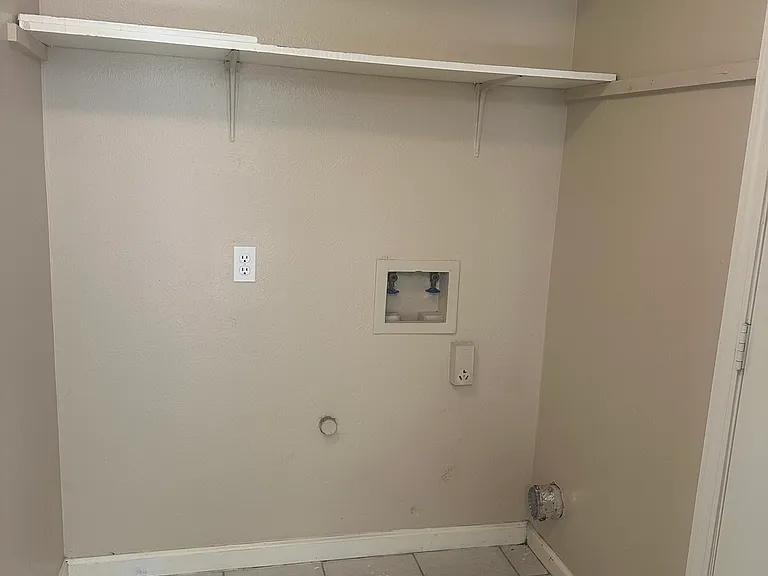 Washer Dryer connections in home