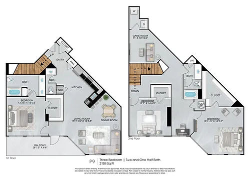 Floor plan P9