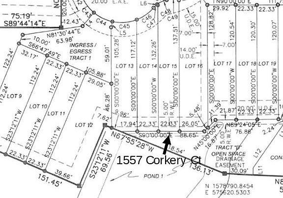 2nd image of 1557 Corkery Ct