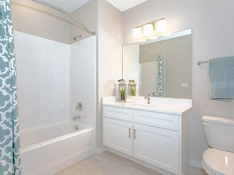 Second Bathroom - 2 Bedroom 2 Bath (Unit A)