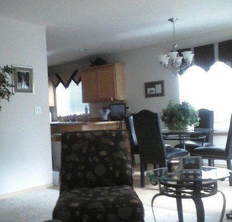 Living room to kitchen