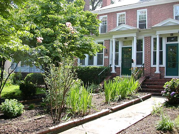 View of front door from neighbor's