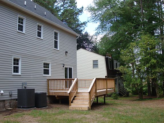 New deck and 2-Zone HVAC