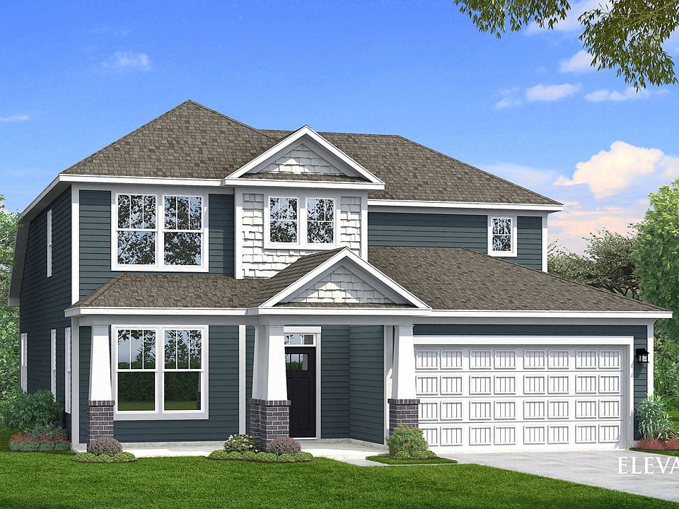 Rendering of elevation 12 of The Middleton Design by DRB Homes