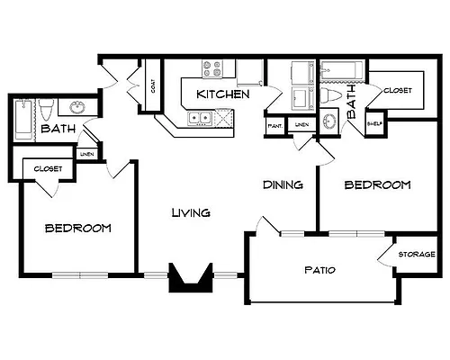 Floor plan B1