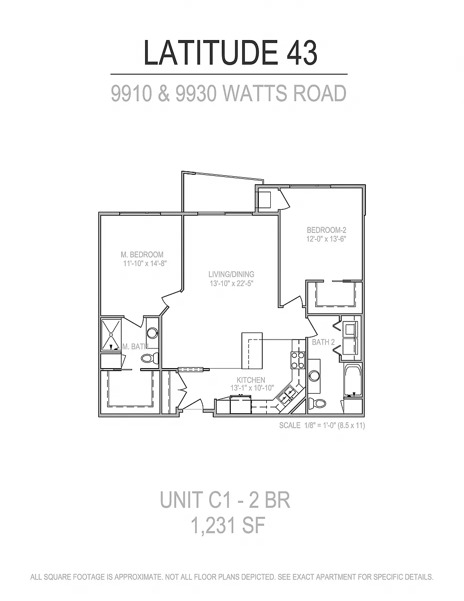 Floor plan C1