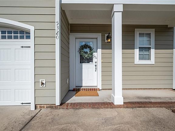 Inviting front porch 