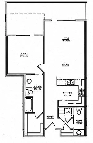 Floor plan A23