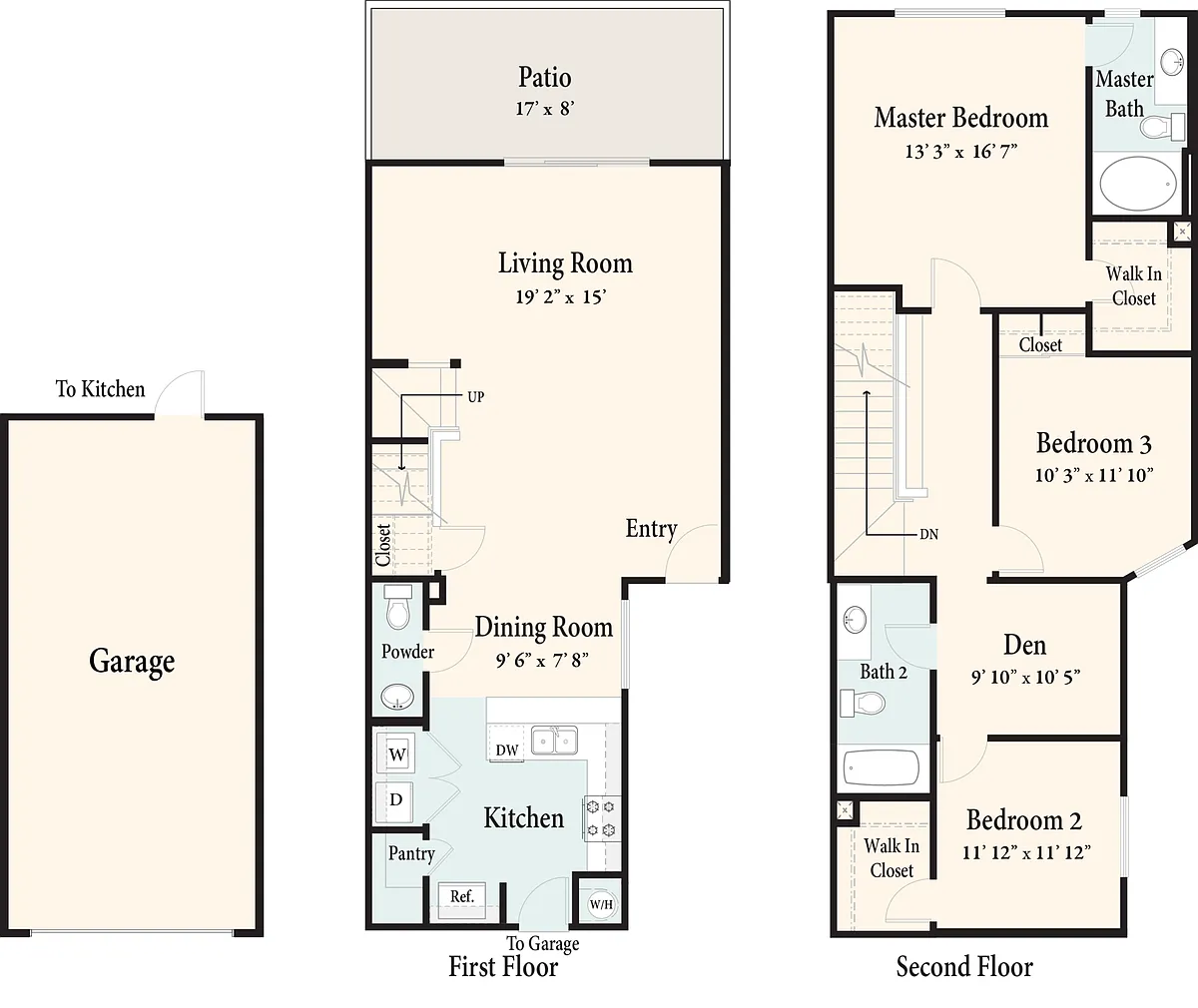 Floor plan Drake 1
