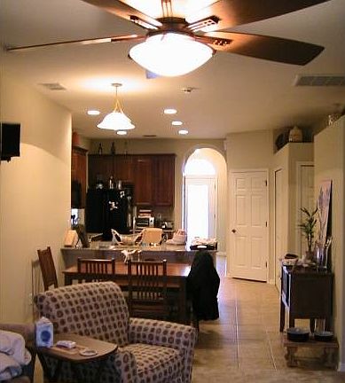 Family to foyer view
