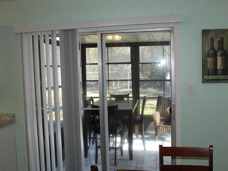 patio area