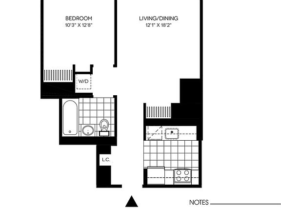 2nd image of 43-10 Crescent St #2518