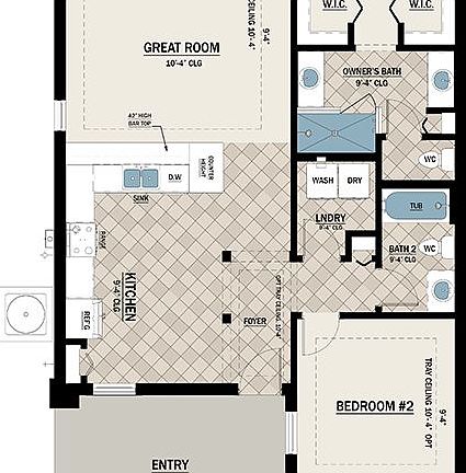 Sanibel Villa - Floor Plan
