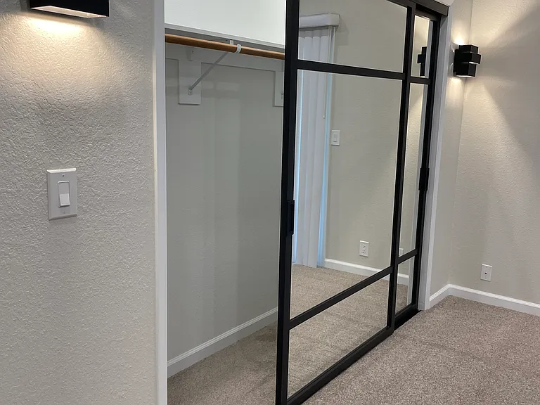 Sensor lights in closet