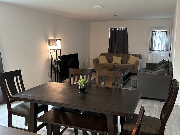 Living & Dining Open Floor (Kitchen View)