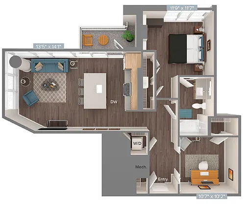 Floor plan A8D-902sf-2