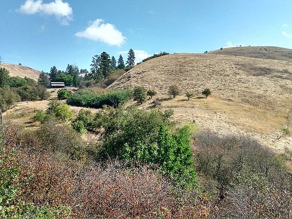 View from below property 