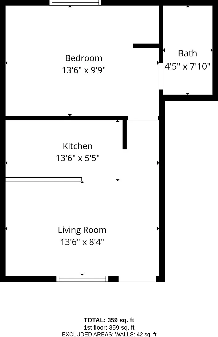 1 bed, 359 sqft, $745 — Photo 3