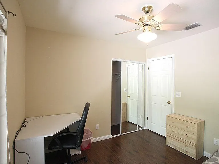 Bedroom 4- 10x10 with 2x6 closet window North facing