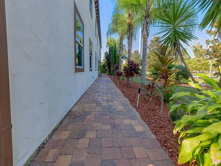 Front sidewalk