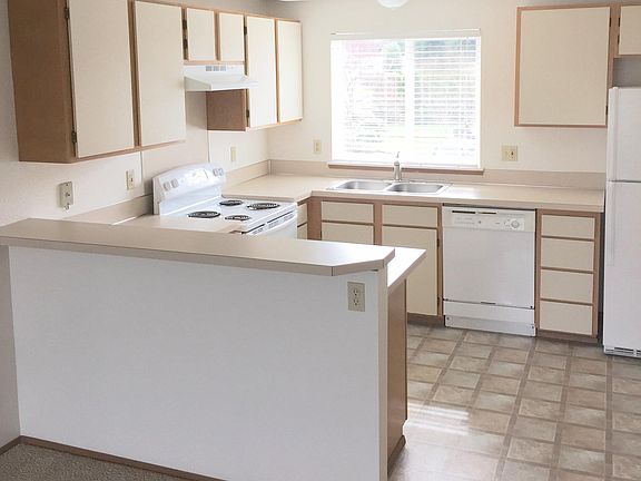 Spacious kitchen with room for multiple cooks.