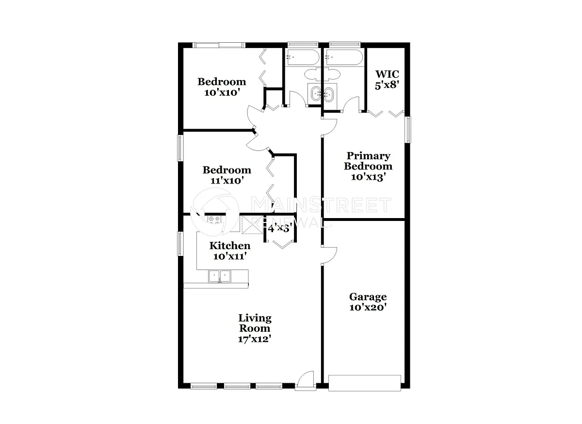 Floor Plan - 1325 Belvoir Dr