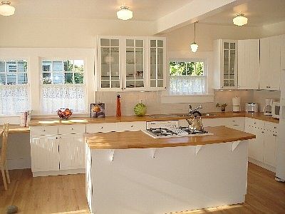 Large, light-filled kitchen