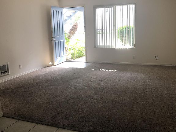 View from kitchen into living room